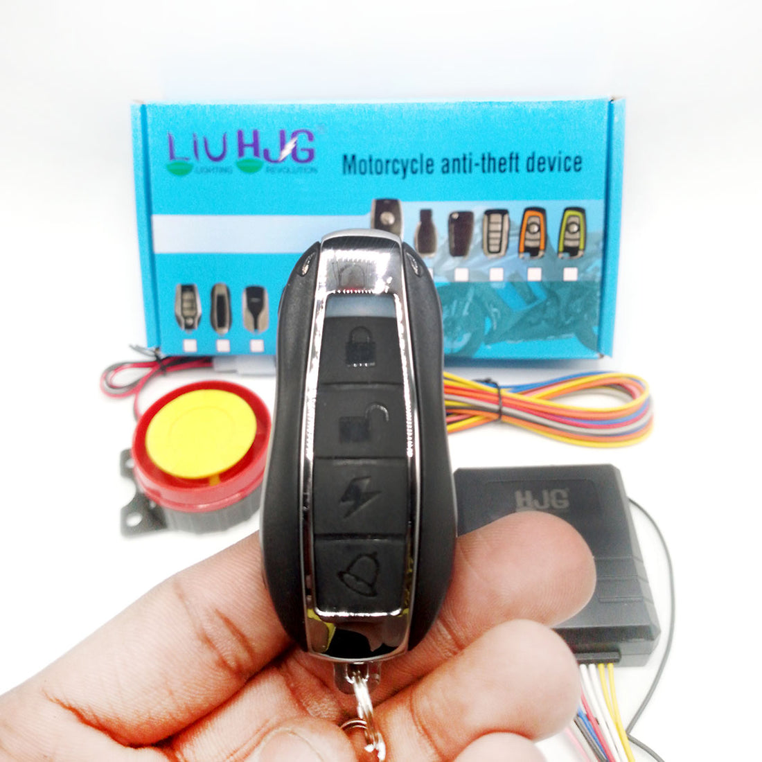HJG Remote Alarm Security Lock System For Bike