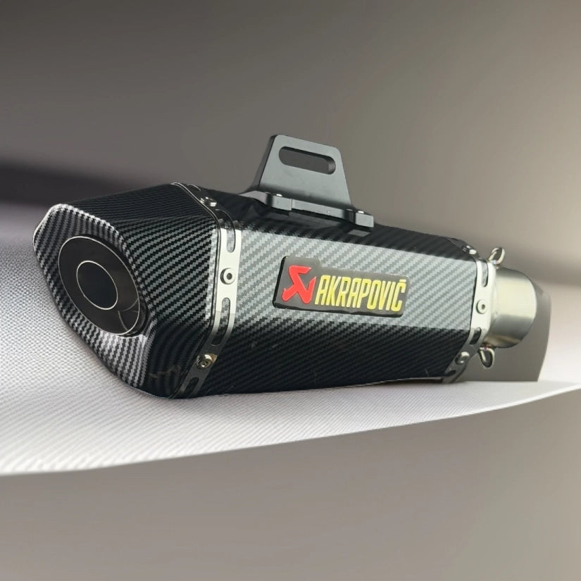Akrapovic Shark Exhaust - Carbon Edition